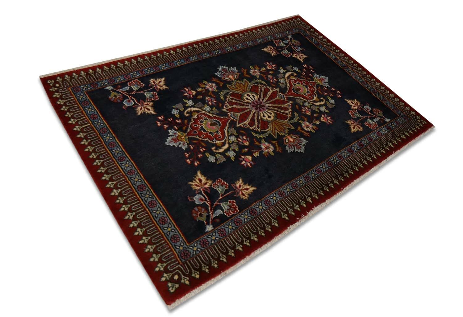 Tappeto Persiano Qum 0978 - immagine 4