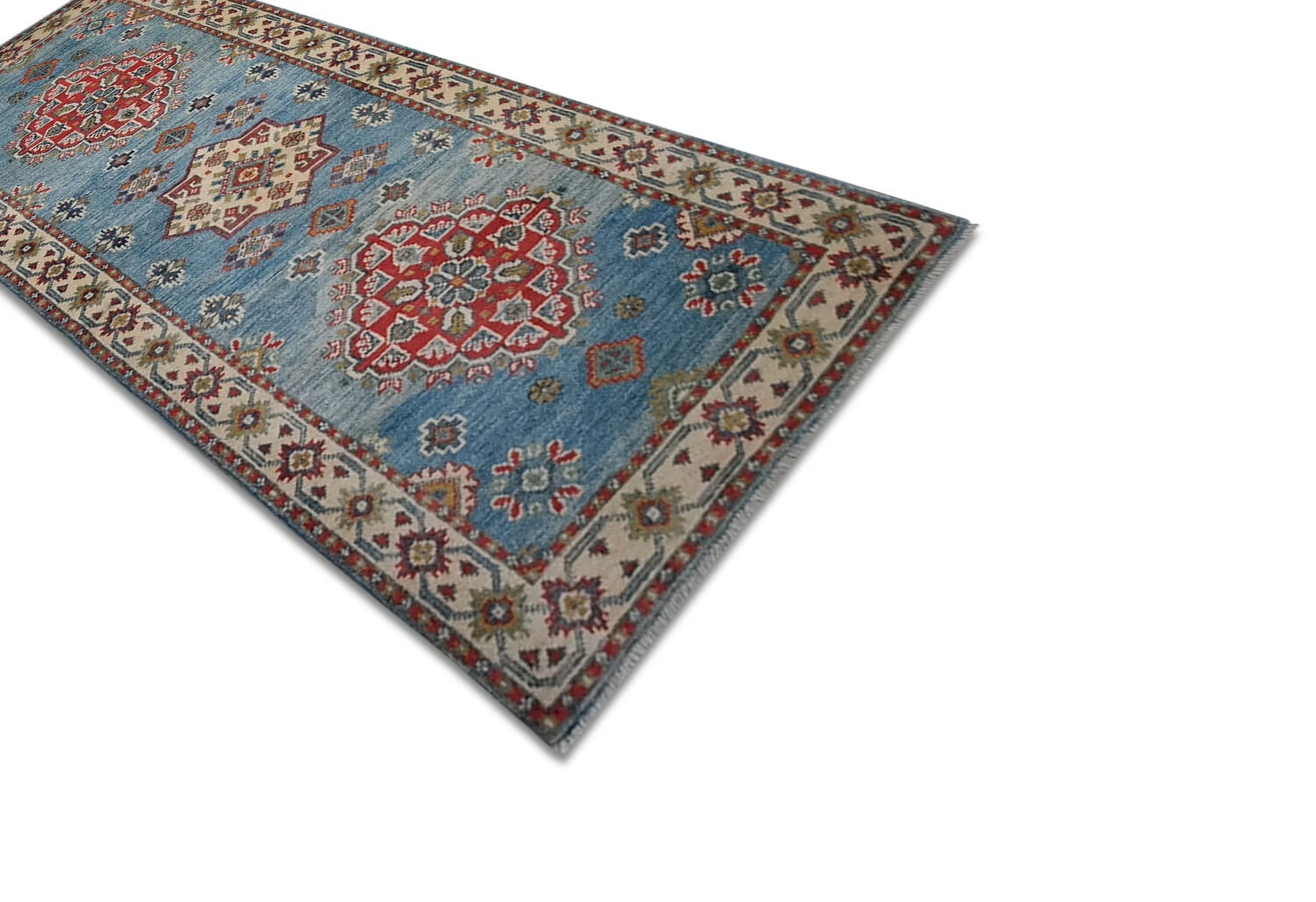 Passatoia Kazak turchese 9602 - immagine 3