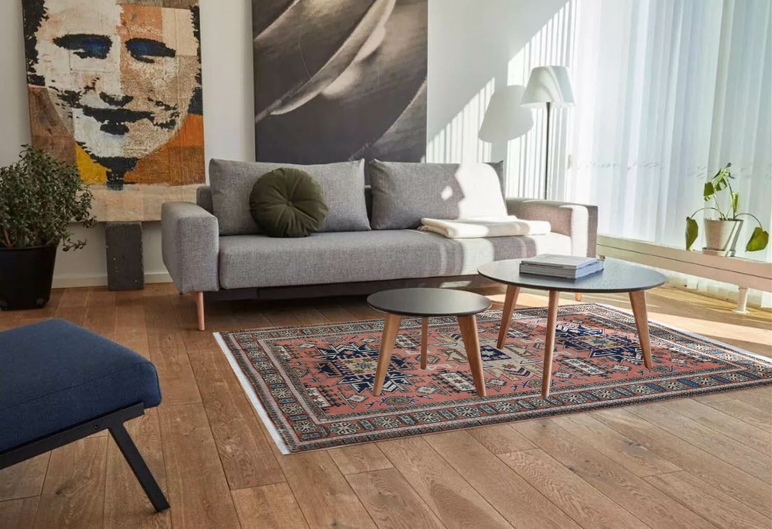 Tappeto Persiano Ardebil stilizzato 5583 - immagine 2