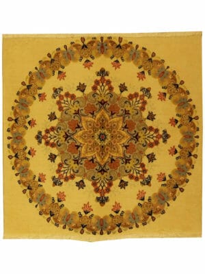 Tappeto quadrato Qum Persiano 5978
