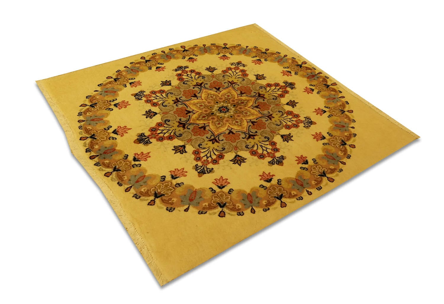 Tappeto quadrato Qum Persiano 5978 - immagine 3