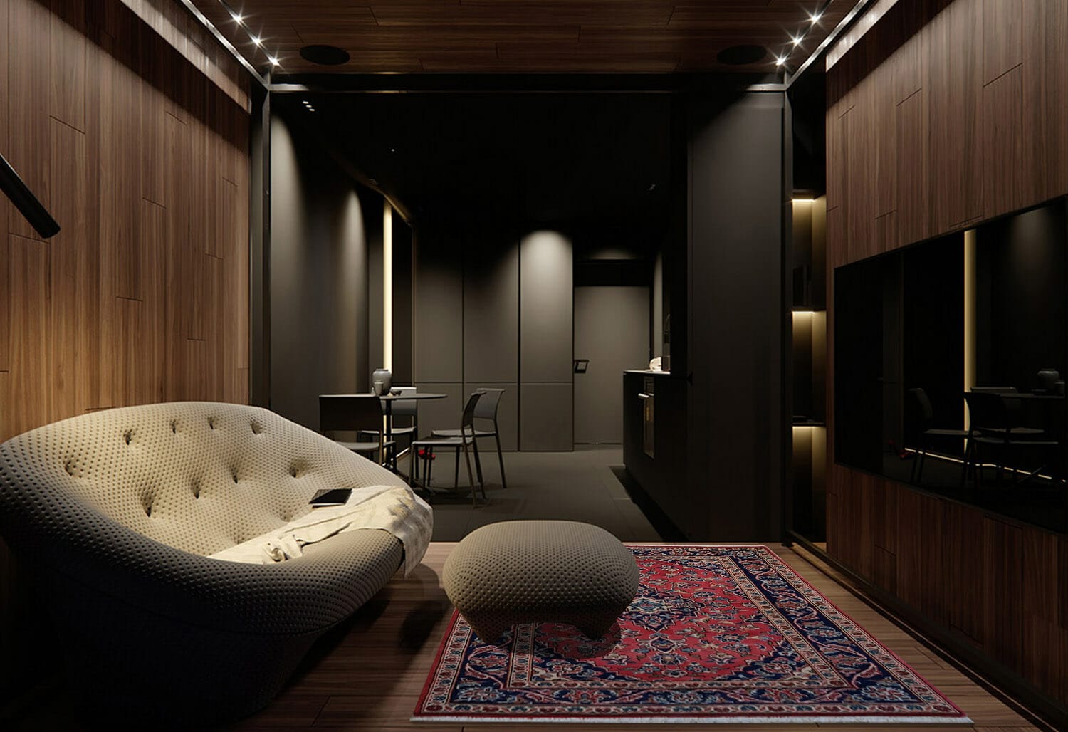 Tappeto Persiano Kashan 9694 - immagine 2