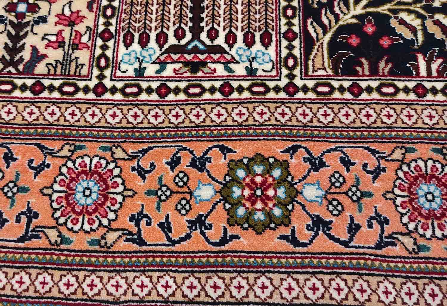 Tappeto Persiano Qum kork 9755 - immagine 4