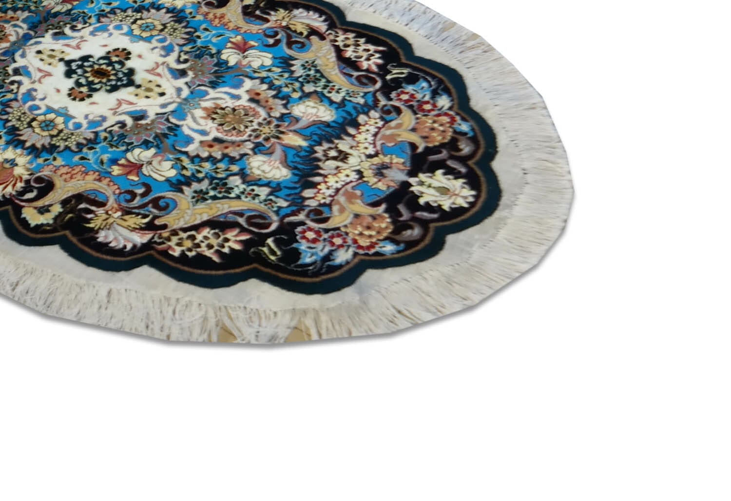 Tappetom persiano Tabriz ovale 7764 - immagine 4