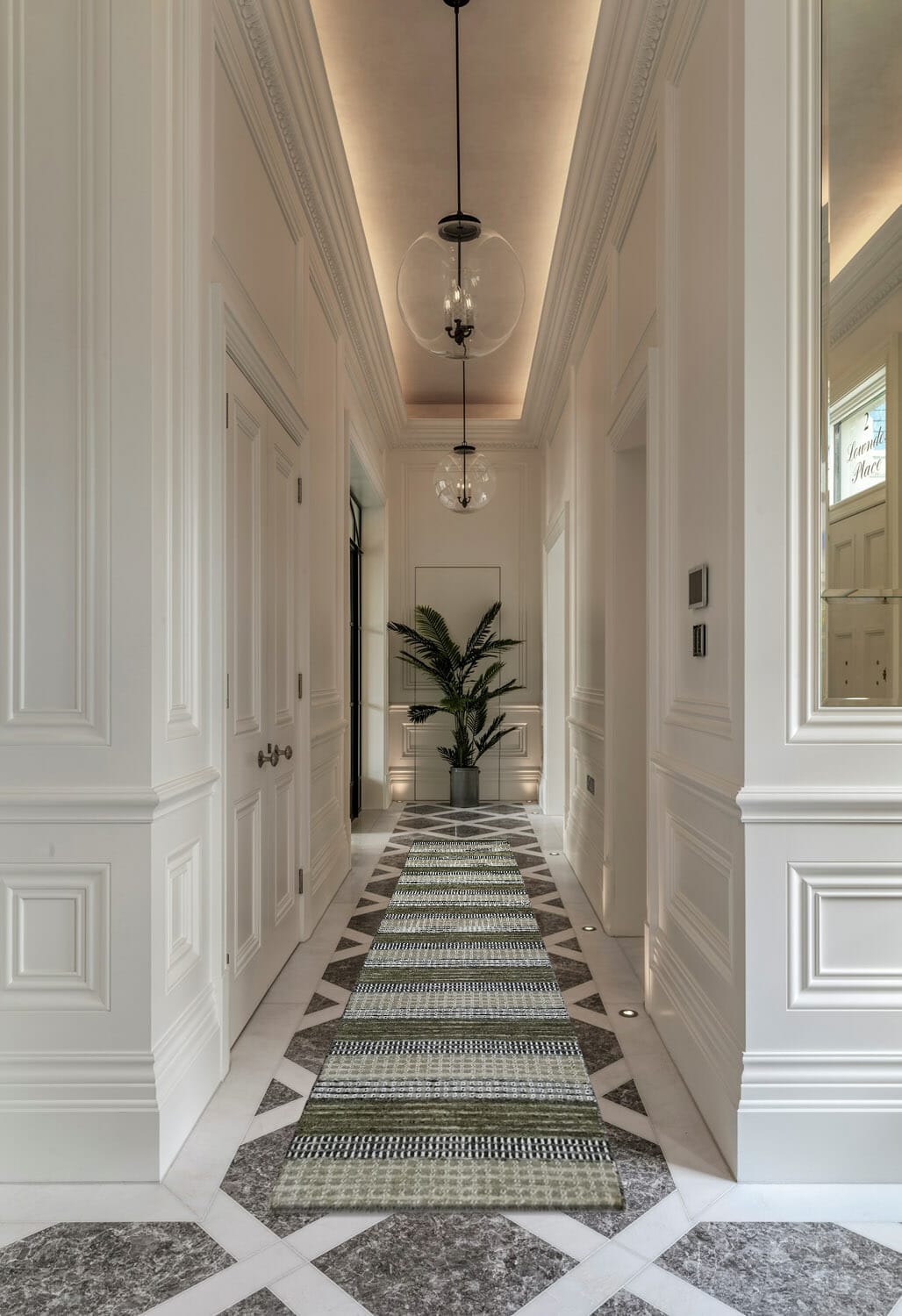 Tappeto contemporaneo per corridoio 9479 - immagine 2