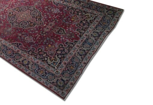 Tappeto Mashad persiano annodato 6532 - immagine 2