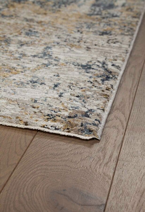 Tappeto MATERA ABSTRACT 3 LT.BLUE/BEIGE - immagine 2