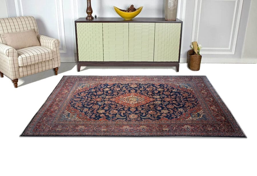 Tappeto Antico Kashan Dabir - A1358 - immagine 2