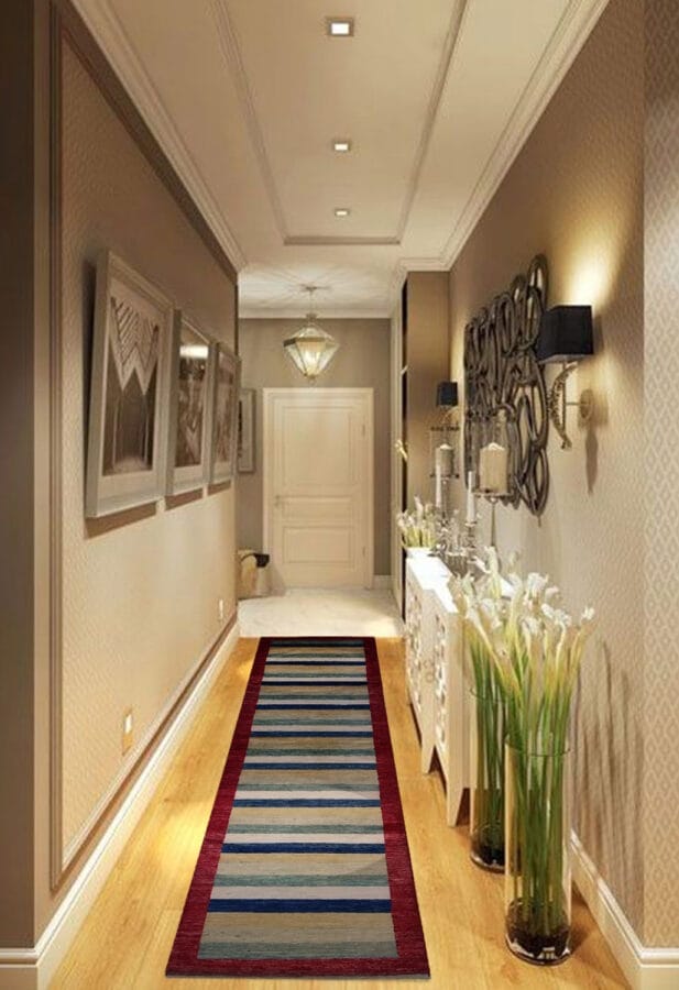 Passatoia minimal,301x77cm, B1571 - immagine 2